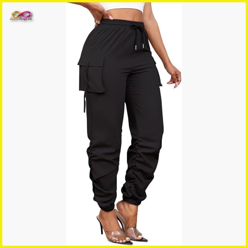 Cargo Jogger Pants Quick Dry Hiking Outdoor Track Pants with Pockets